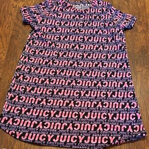 Juicy Couture short sleeve sleepshirt